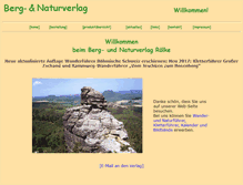 Tablet Screenshot of bergverlag-roelke.de